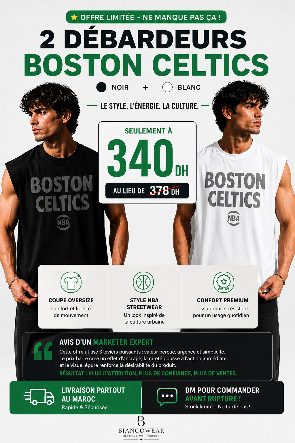 2 Débardeur Oversize
