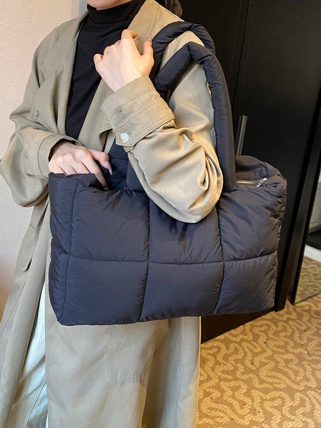 Puffy  Bag à main imperméable Bleu