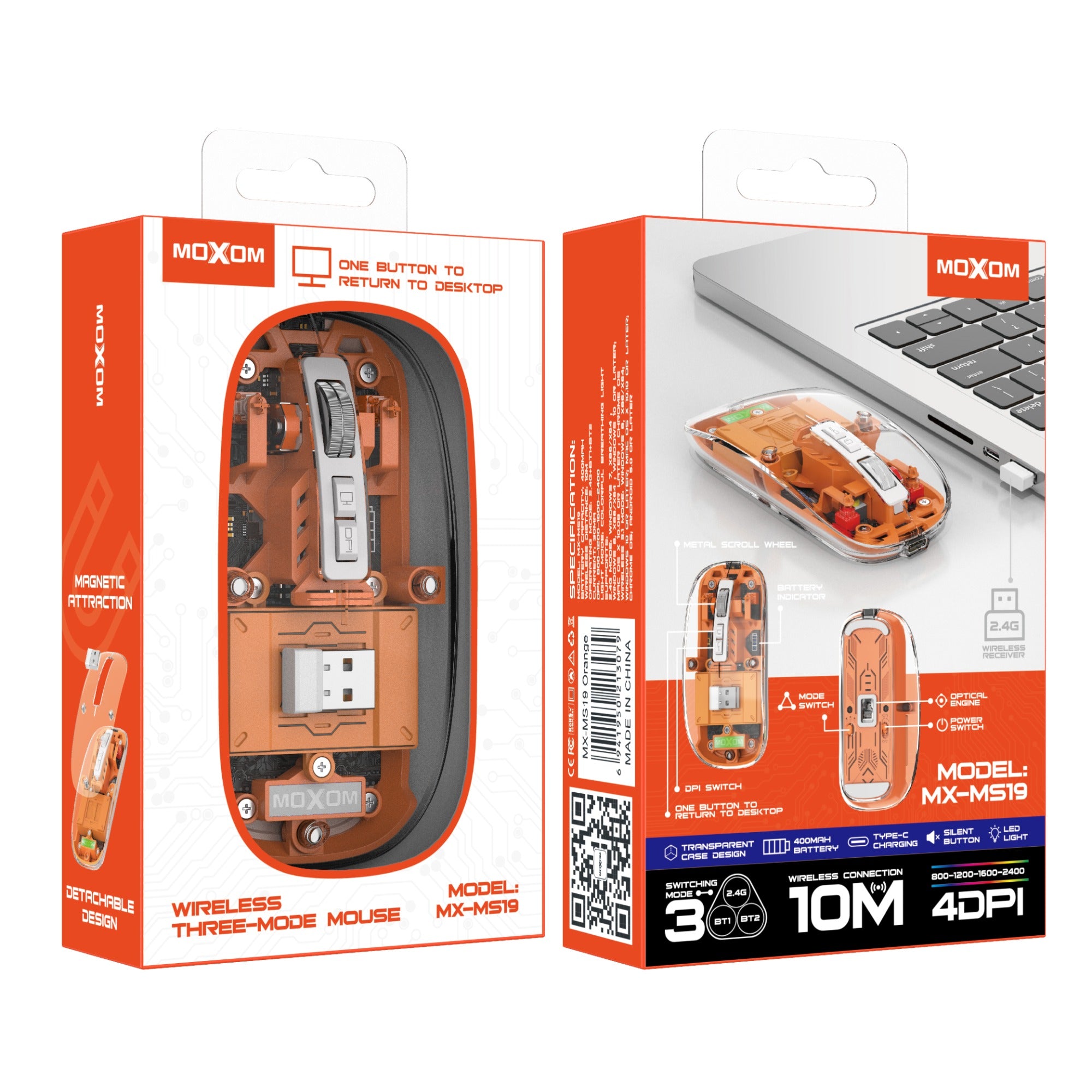 Souris Moxom MX-19