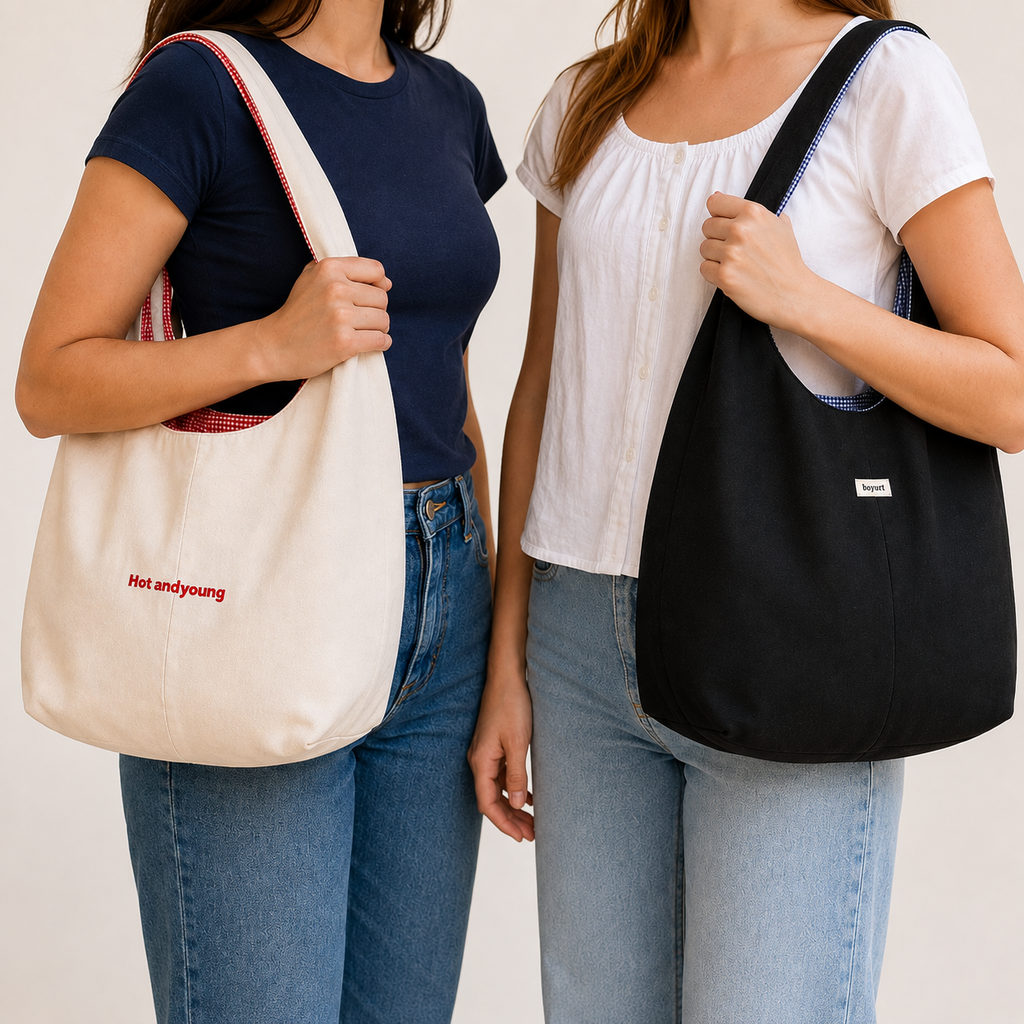 2 Classy Bag BW02 Noir & Blanc