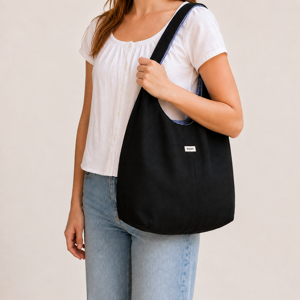 2 Classy Bag BW02 Noir & Blanc