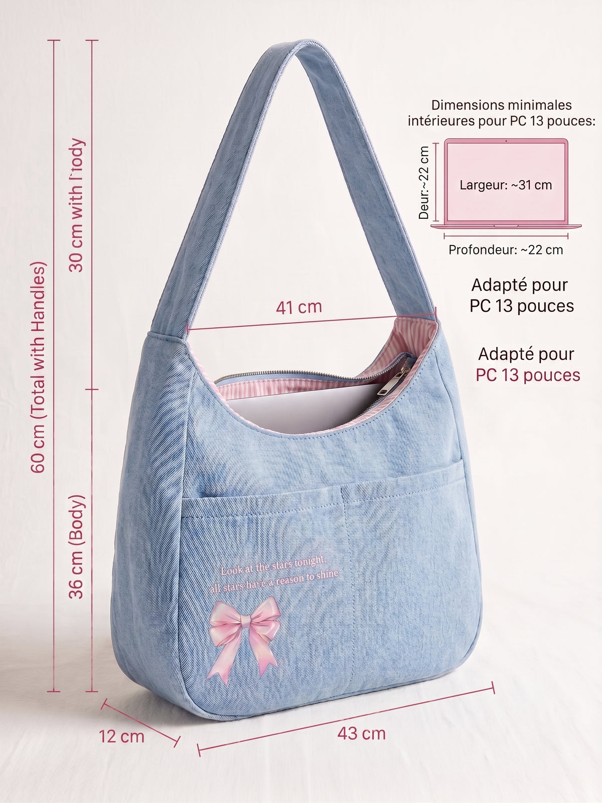 Classy Bag BW01 jean