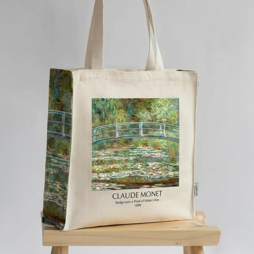 Claude Monet "Lilies Pond" - Tote Bag — photo 1