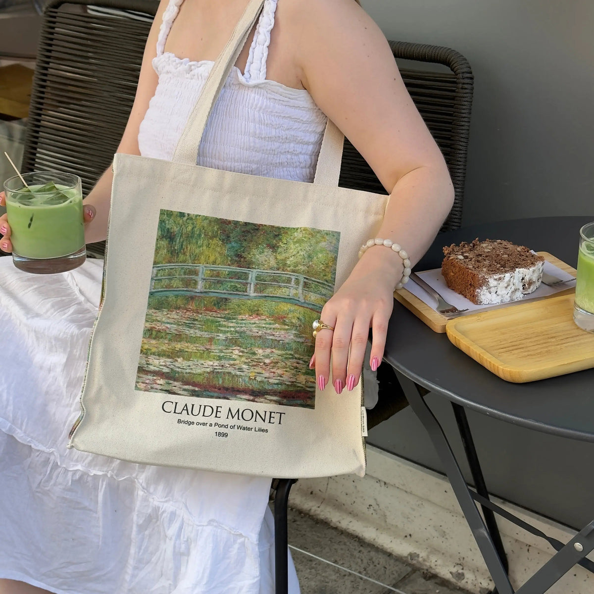 Claude Monet "Lilies Pond" - Tote Bag — photo 4