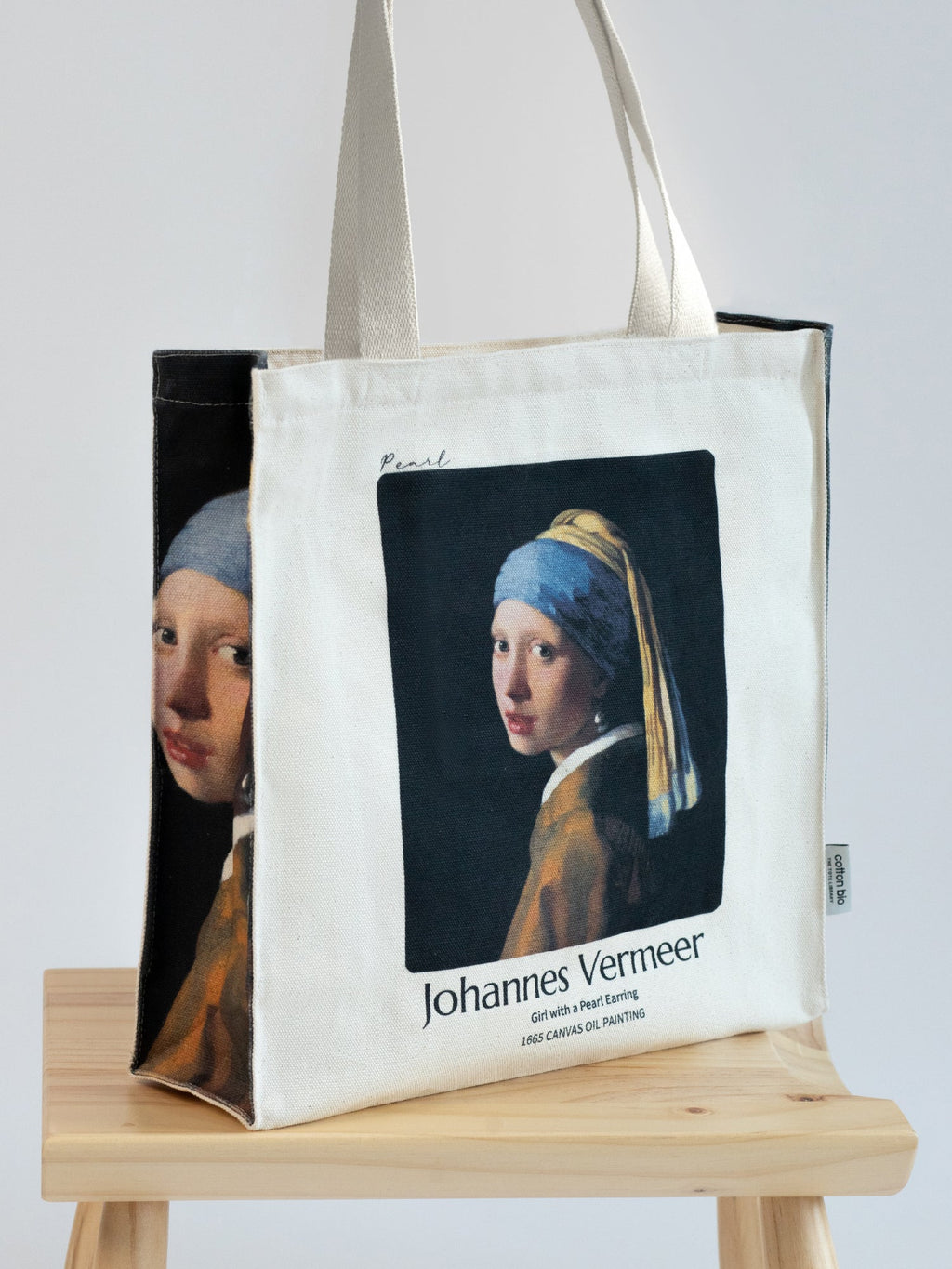 Johannes Vermeer "Girl with a Pearl Earring" - Tote Bag — photo 1