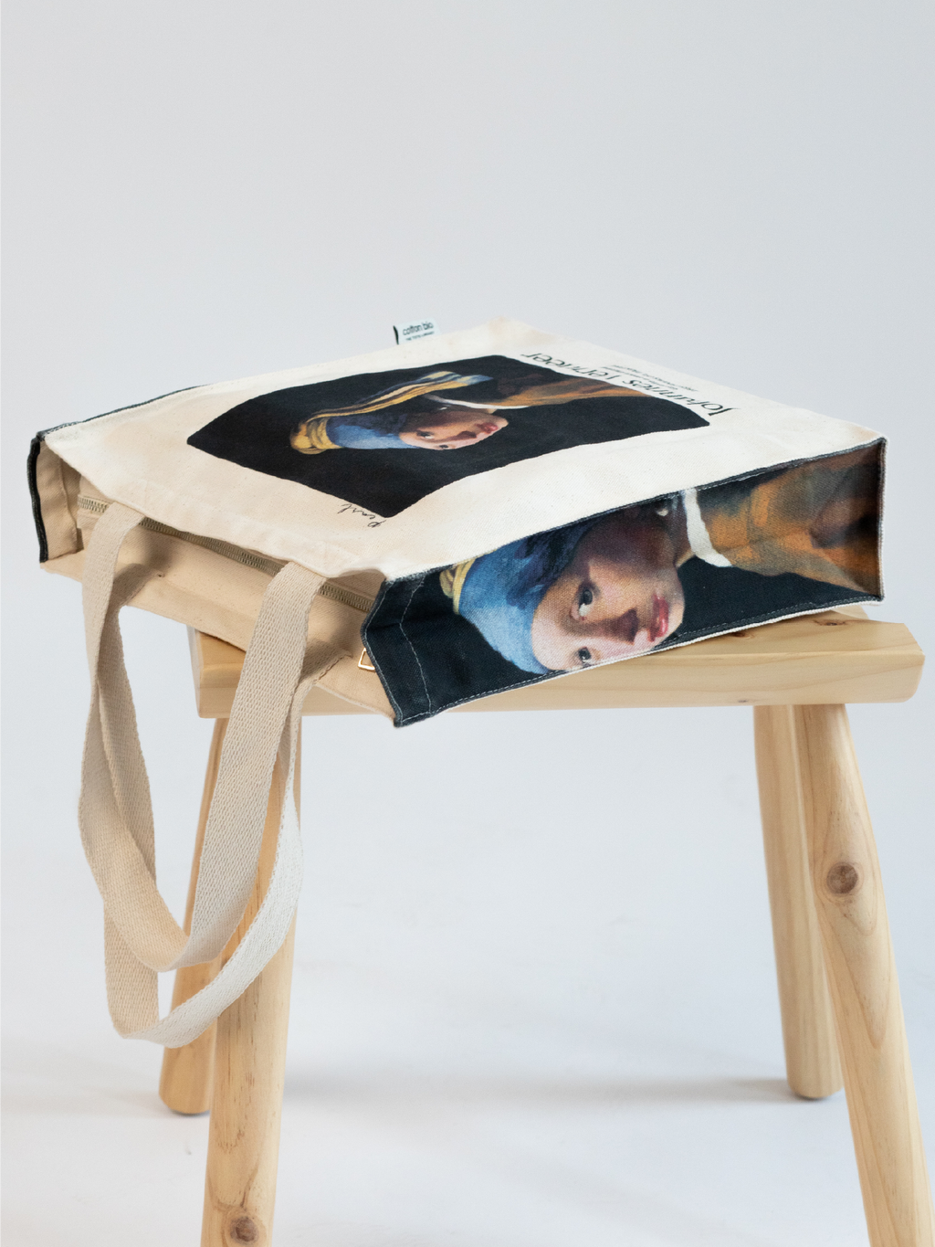 Johannes Vermeer "Girl with a Pearl Earring" - Tote Bag — photo 5