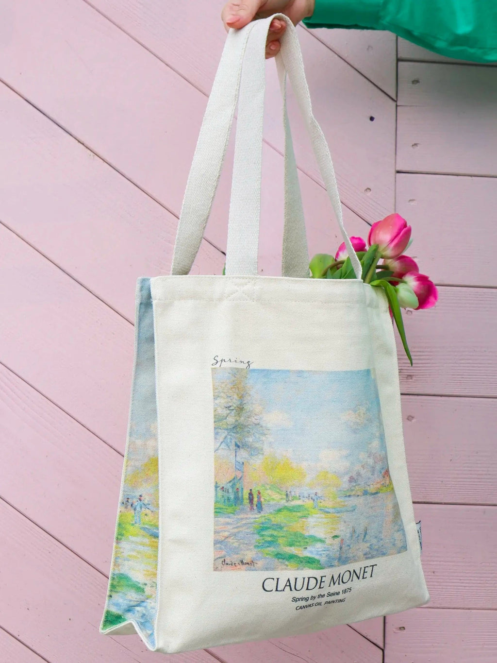 Claude Monet "Spring by the Seine" - Tote Bag — photo 7