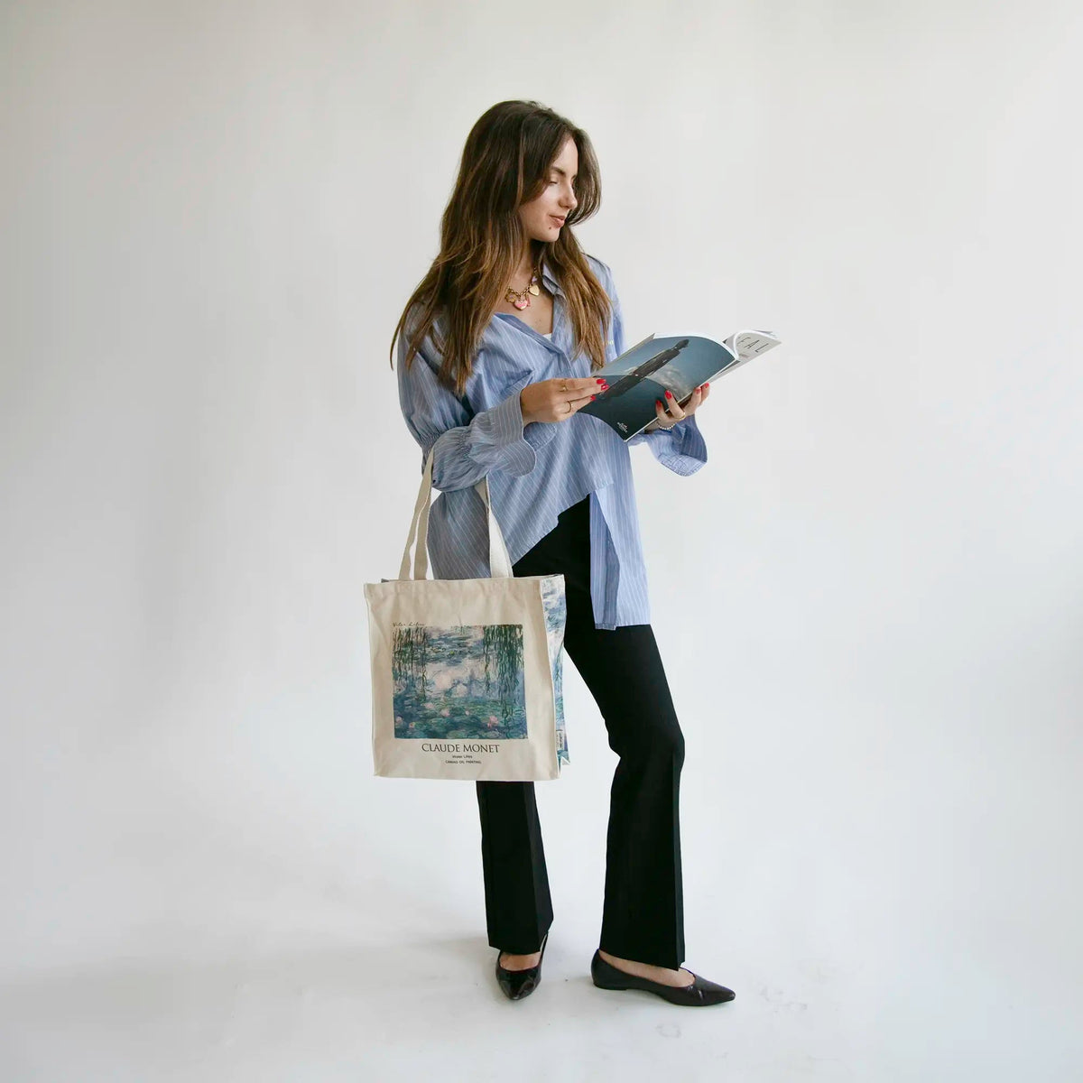 Claude Monet "Water Lilies" - Tote Bag — photo 2