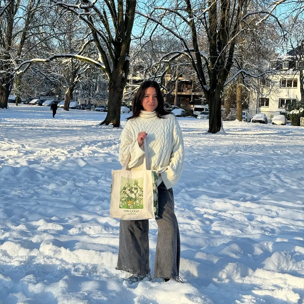 Van Gogh "White Rose" - Tote Bag — photo 2