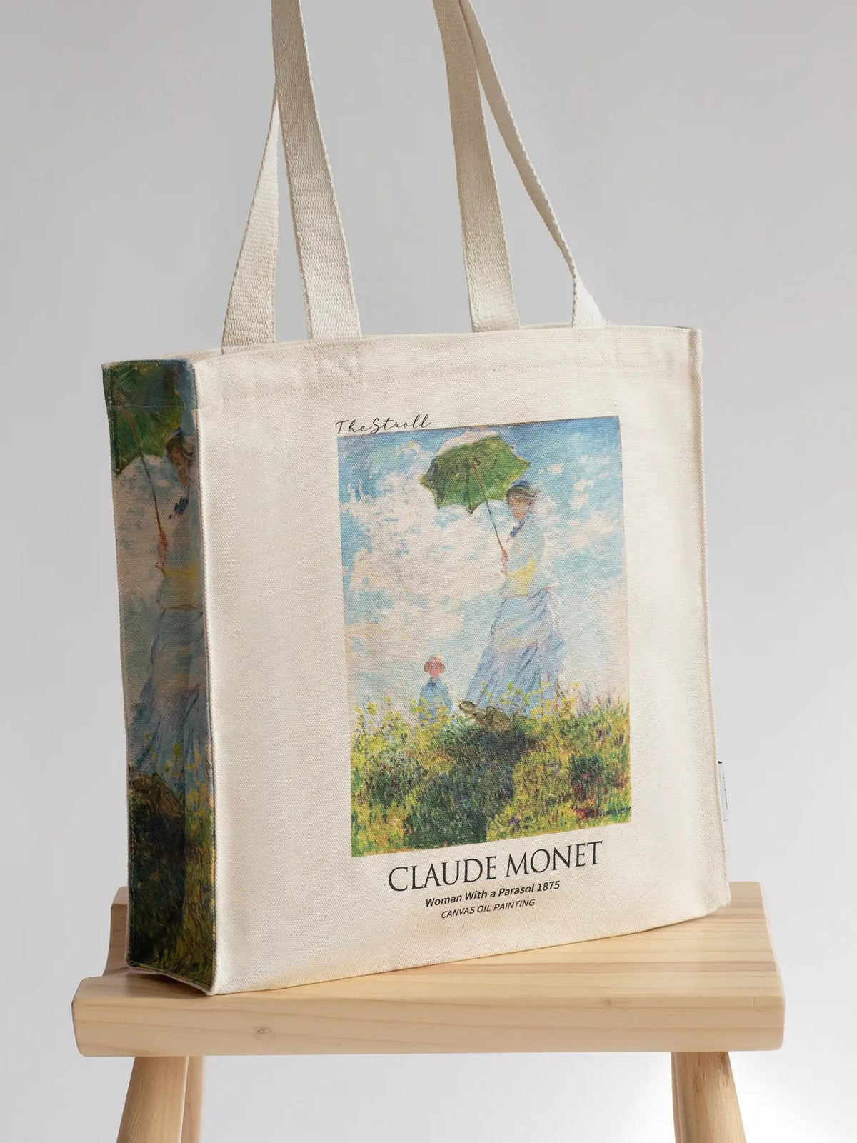 Claude Monet "Woman with Parasol" - Tote Bag — photo 1