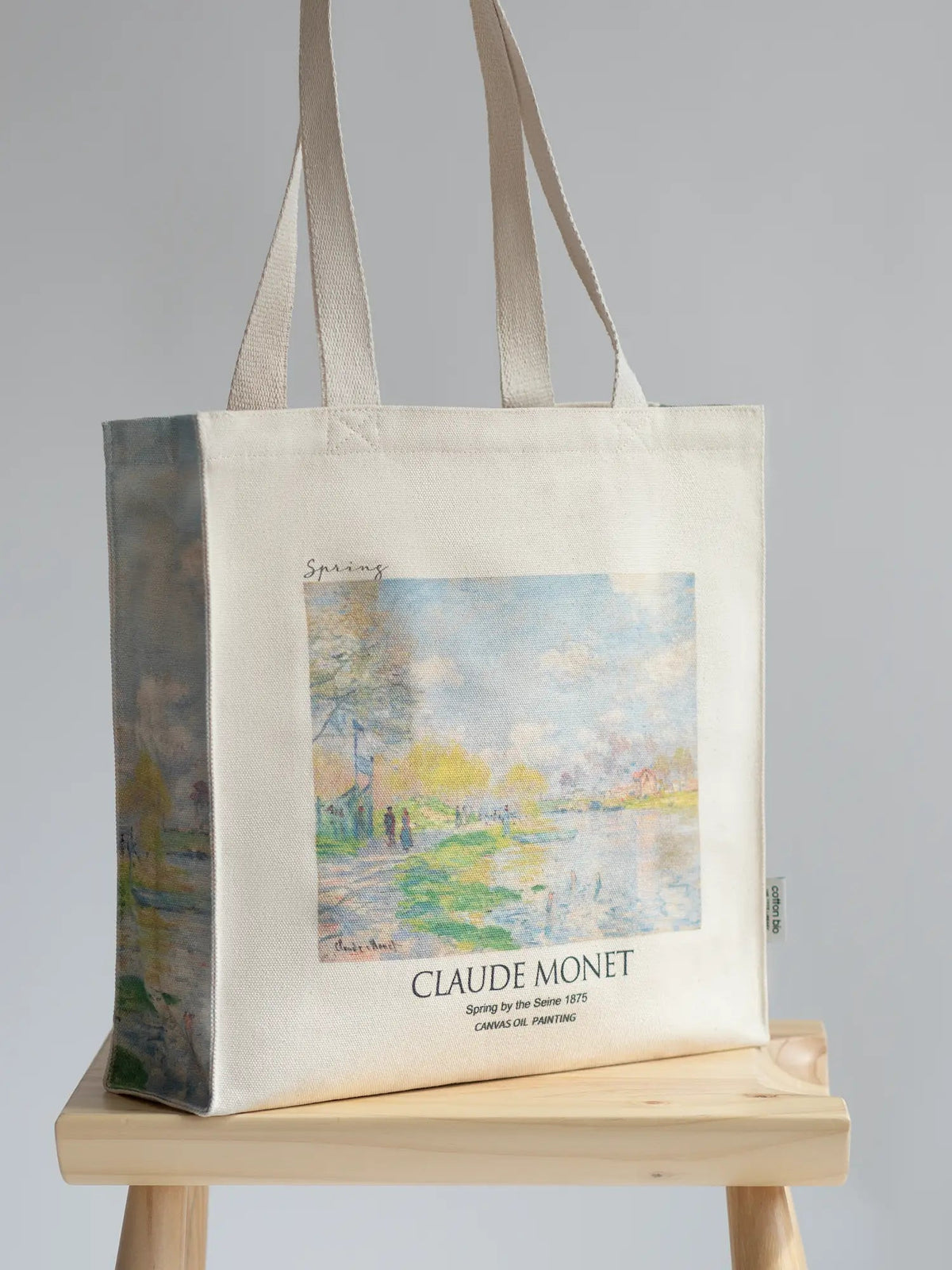 Claude Monet "Spring by the Seine" - Tote Bag — photo 1