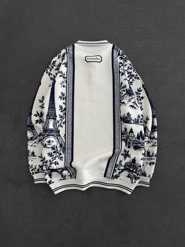 Sweat Polo Paris — Blanc — photo 3