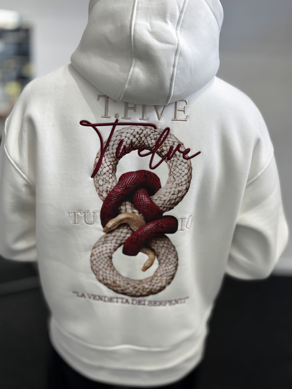 Sweat Snake blanc-3
